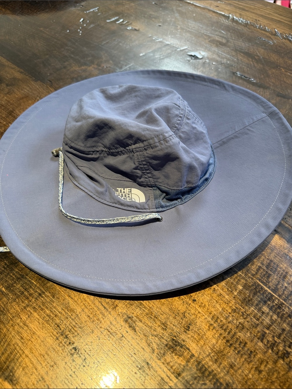 The North Face Wide Brim Sun Hat in Dark Blue